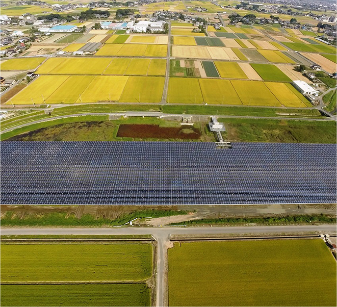 埼玉県熊谷市太陽光発電所